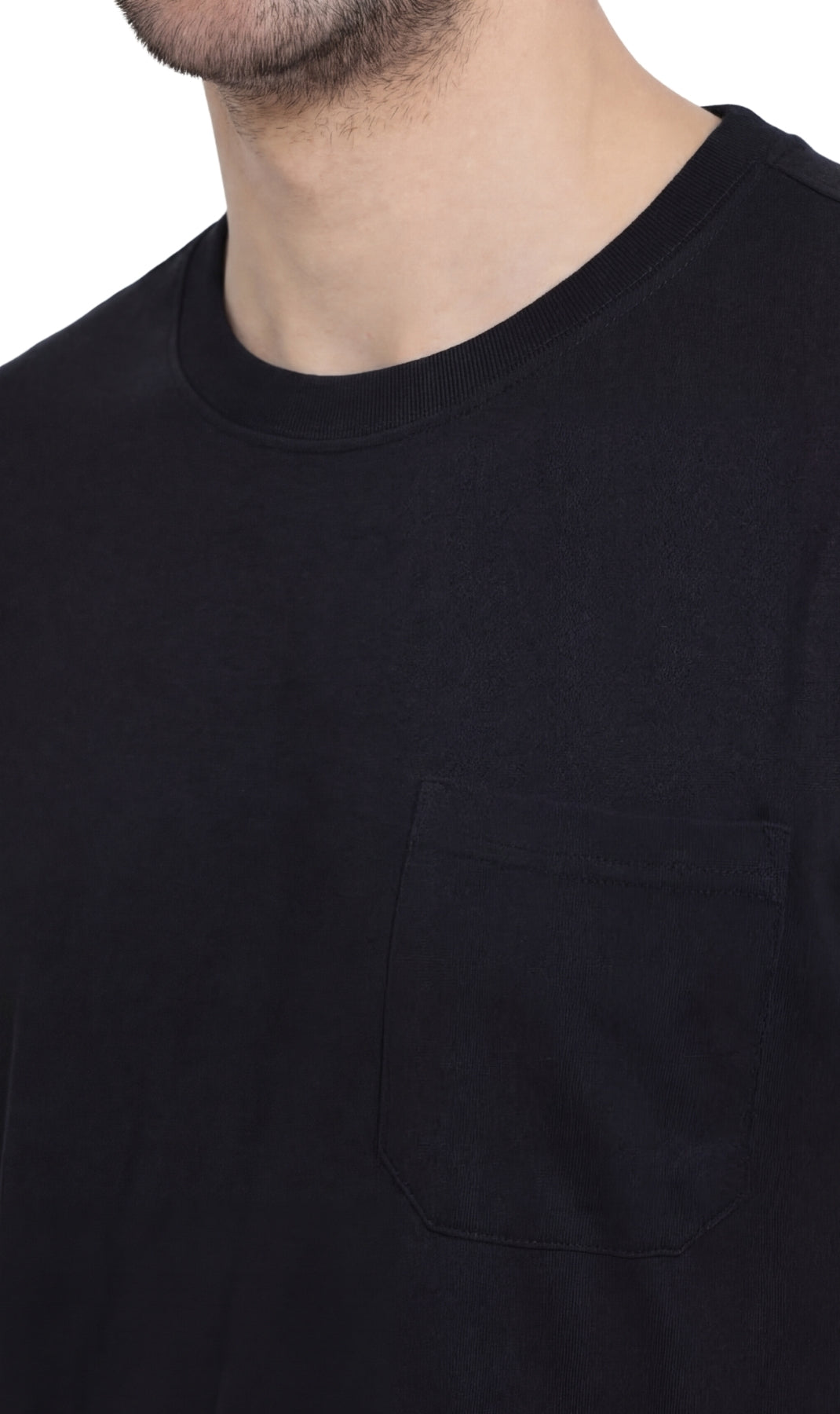 Men's Heavyweight Short Sleeve Crew Neck with Pocket T-Shirt 28