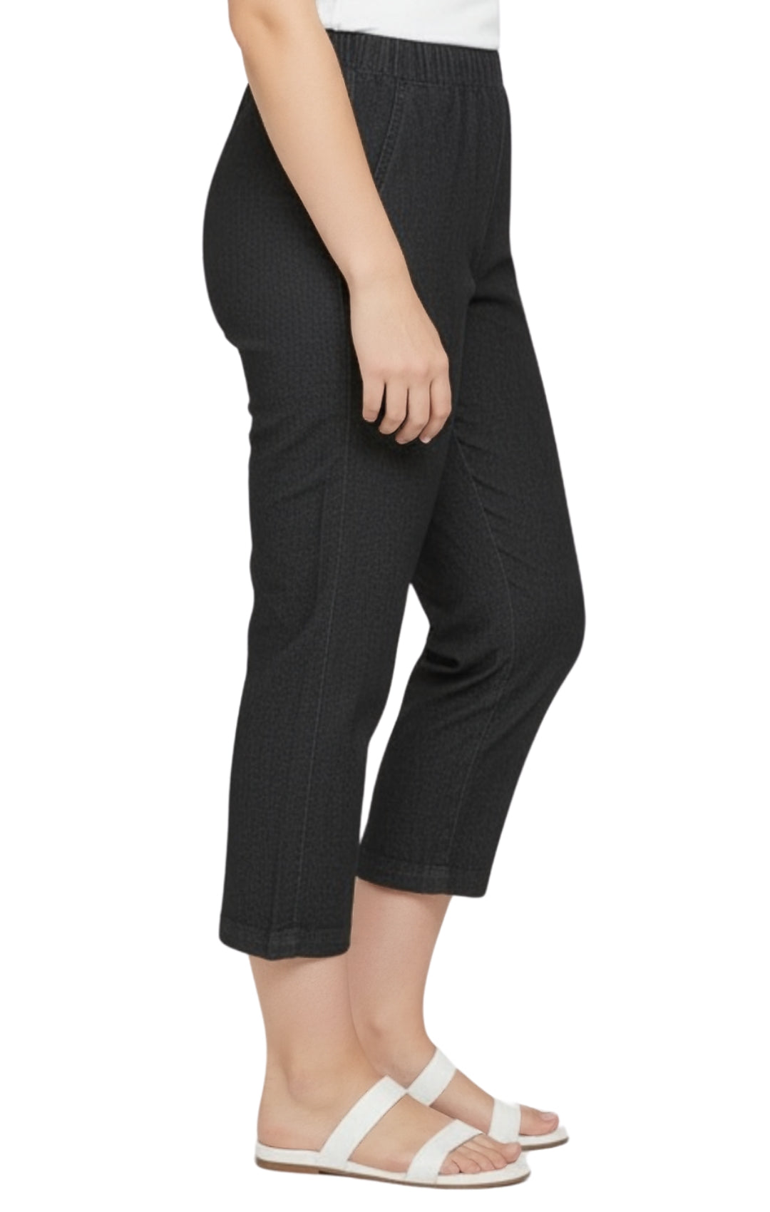 Women’s Lightweight Stretch Denim Capri Pants – Comfortable Everyday Fit 29